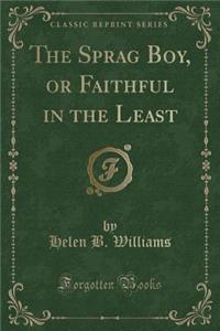 The Sprag Boy, or Faithful in the Least (Classic Reprint)