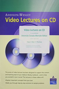 Video Lectures on CD with Optional Captioning for University Calculus