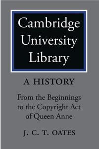 Cambridge University Library 2 Part Set