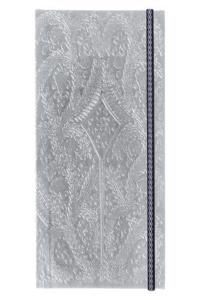 Christian LaCroix Silver B5 7 X 10 Paseo Notebook