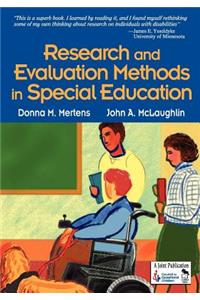 Research and Evaluation Methods in Special Education