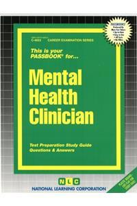 Mental Health Clinician: Passbooks Study Guide