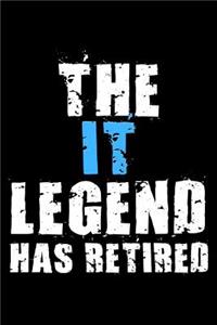 The IT legend has retired