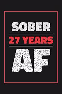 27 Years Sober AF