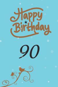 Happy birthday 90