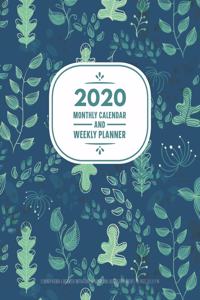 2020 Monthly Calendar And Weekly Planner