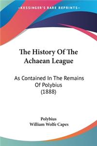 History Of The Achaean League