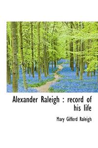 Alexander Raleigh