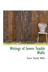 Writings of Severn Teackle Wallis