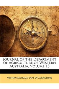 Journal of the Department of Agriculture of Western Australia, Volume 13