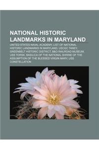 National Historic Landmarks in Maryland