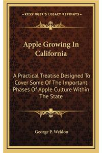 Apple Growing in California