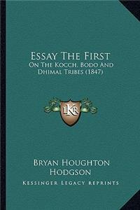 Essay the First