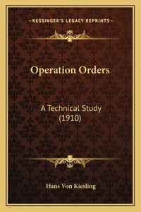 Operation Orders