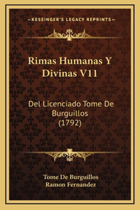 Rimas Humanas Y Divinas V11