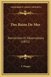 Des Bains De Mer