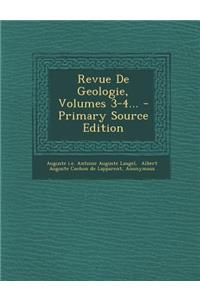 Revue de Geologie, Volumes 3-4... - Primary Source Edition