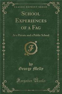 School Experiences of a Fag