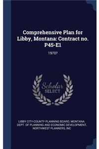 Comprehensive Plan for Libby, Montana