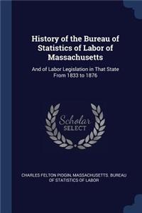 History of the Bureau of Statistics of Labor of Massachusetts