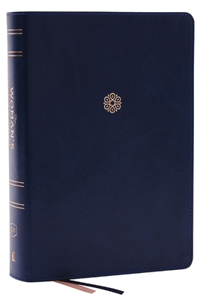 Kjv, the Woman's Study Bible, Blue Leathersoft, Red Letter, Full-Color Edition, Comfort Print