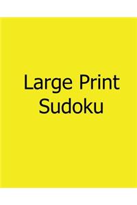 Large Print Sudoku