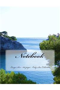 Notebook - Large Size - 100 pages - Only Sea Collection