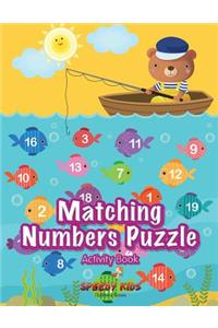 Matching Numbers Puzzle Activity Book