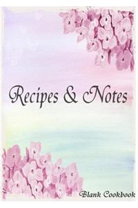 Blank Cookbook Recipe & Note (Recipe Note Series)