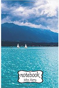 Notebook Journal Dot-grid, Graph, Lined, Blank, No Lined - Sea View: Small Pocket Notebook / Journal / Diary: 2