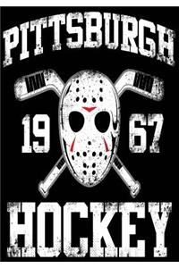 Pittsburgh 1967 Hockey: Hockey Journal & Personal Stats Tracker 100 Games