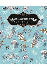 Large Address Book For Seniors