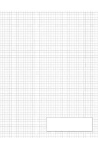 Graph Paper Journal 8 1/2 x 11, 200 Pages