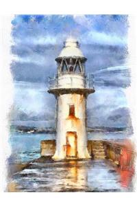 Journaling Notebook (Lighthouse Version 1, 8.5 x 11 Edition)