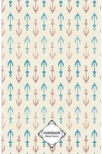 Notebook Journal Lined, Blank No Lined Art V.38