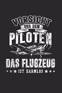 Vorsicht Vor Dem Piloten Das Flugzeug Ist Harmlos