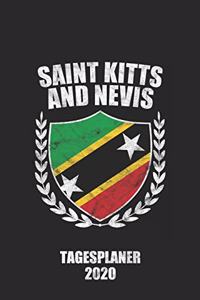 Tagesplaner 2020 Saint Kitts and Nevis