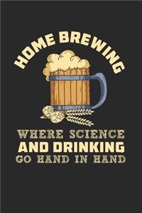 Home Brewing Notebook - Brewer Journal Planner