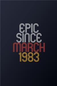 Epic Since March 1983