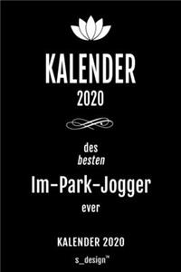 Kalender 2020 für Im-Park-Jogger