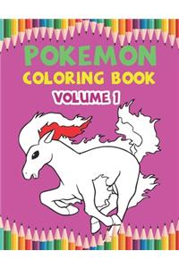 Pokemon Coloring Book Volume 1