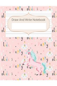 Draw And Write Notebook