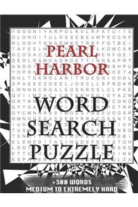 Pearl Harbor WORD SEARCH PUZZLE +300 WORDS Medium To Extremely Hard