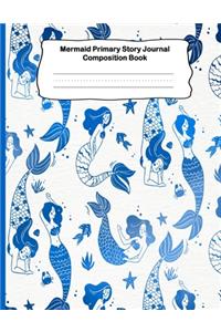 Mermaid Primary Story Journal Composition Book