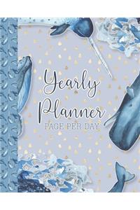 Yearly planner - Page per day