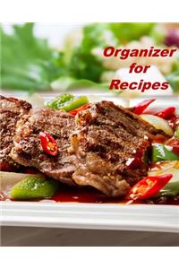 Organizer for Recipes