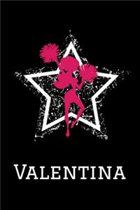 Valentina Cheerleading Notebook