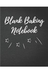 Blank Baking Notebook