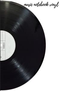 music notebook vinyl