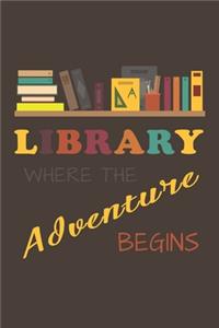 Library Where the Adventure Begins